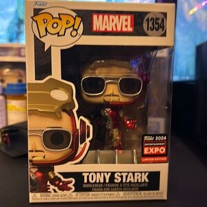 Mavel Tony Stark funko 2024 entertainment expo